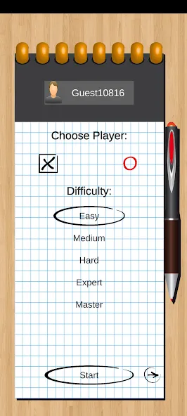 Скачать Tic Tac Toe Online: Mega XO [MOD: без рекламы и открыты все темы] на телефон — скриншот 5
