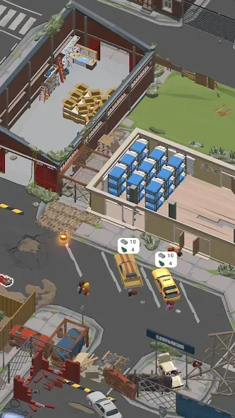 Survival City Builder [MOD: безлимитные ресурсы и быстрая стройка] (Бесплатно / APK) — скриншот 3