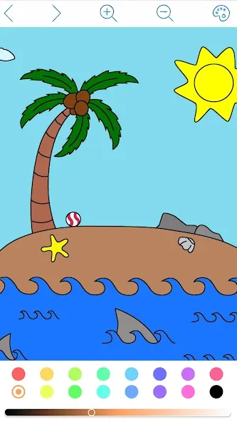 My Coloring Book [MOD: без рекламы и все раскраски открыты] на Андроид — скриншот 3