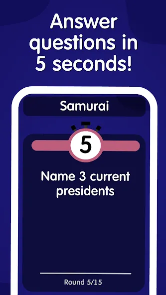 5 Second Rule: Drinking Party [MOD: открыты все вопросы и режимы] — Скачать бесплатно (APK) — скриншот 1
