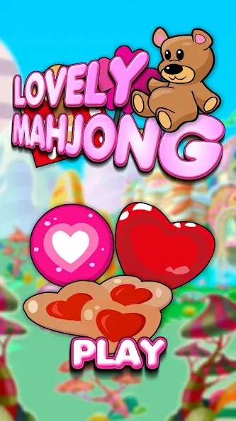 Lovely Mahjong [MOD: безлимитные подсказки и отмена ходов] — Скачать бесплатно (APK) — скриншот 3