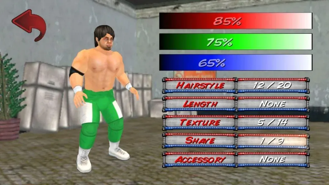 Скачать Wrestling Revolution 3D [MOD: безлимитные деньги и все разблокировано] — скриншот 4