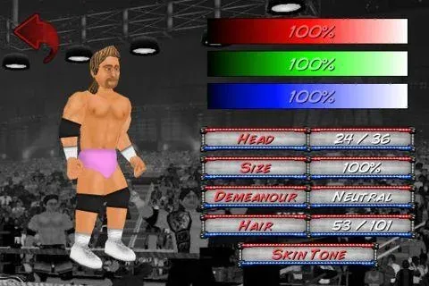 Скачать Wrestling Revolution [MOD: безлимитные деньги и энергия] на телефон — скриншот 2