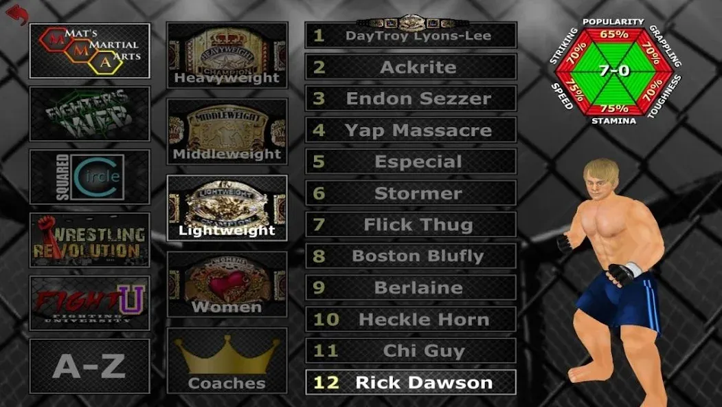 Скачать Weekend Warriors MMA [MOD: безлимитные деньги и энергия] на телефон — скриншот 2