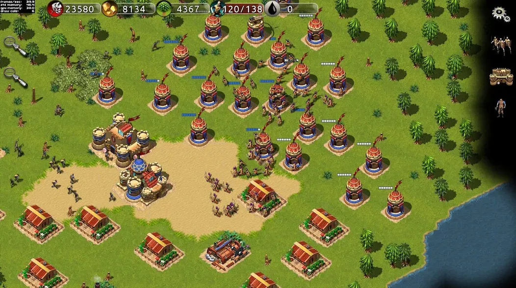 Warage [MOD: много ресурсов и открыты все уровни] — Скачать бесплатно (APK) — скриншот 2