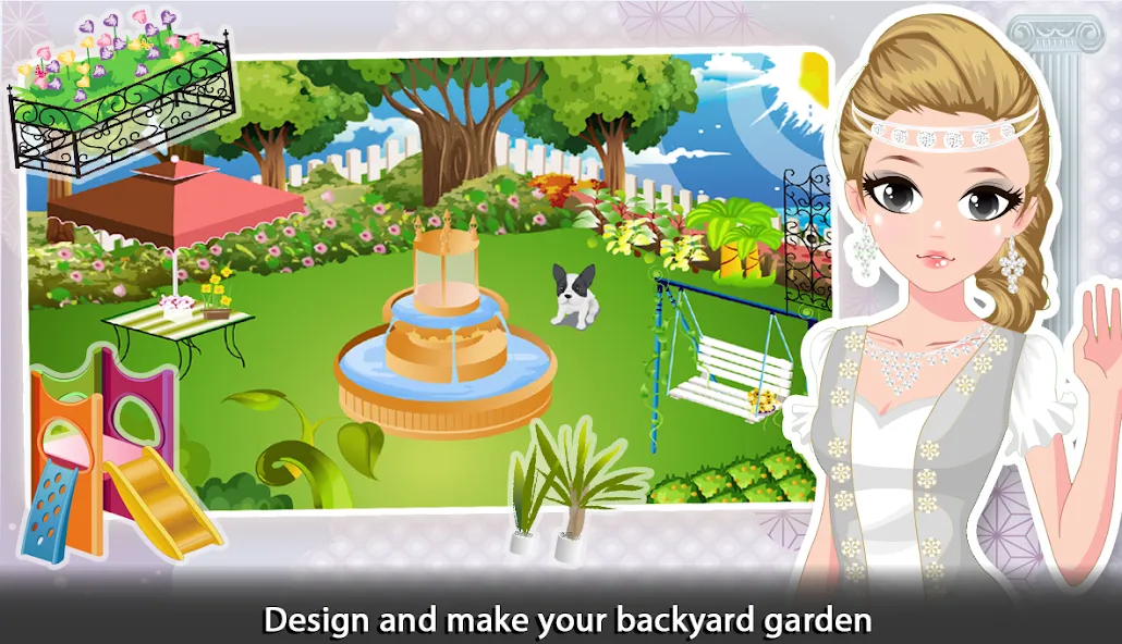 Скачать Girl Doll House - Room Design [MOD: безлимитные деньги и открыты все комнаты] на телефон — скриншот 5