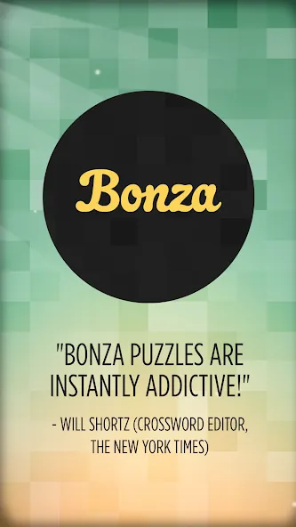 Взломанная Bonza Word Puzzle [MOD: открыты все уровни и подсказки] на Андроид — скриншот 1