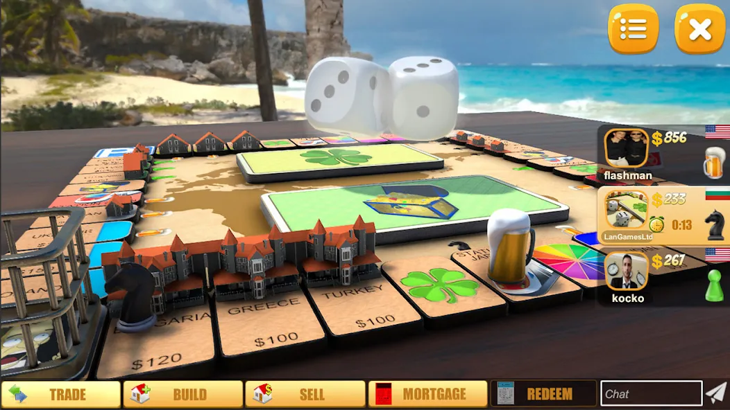 Rento - Dice Board Game Online [MOD: безлимитные деньги и все функции открыты] (Бесплатно / APK) — скриншот 1