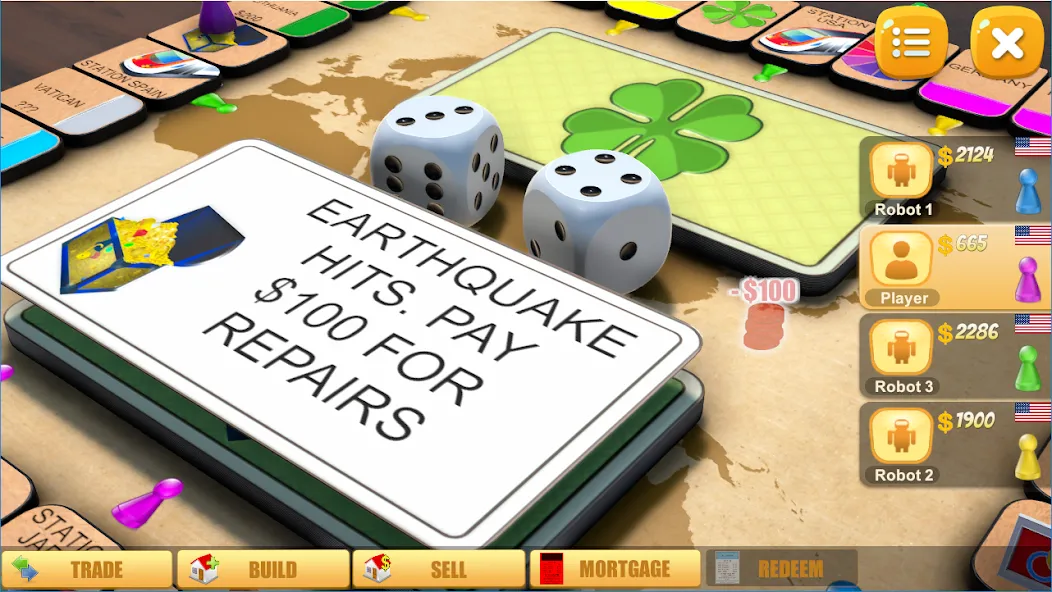 Rento - Dice Board Game Online [MOD: безлимитные деньги и все функции открыты] (Бесплатно / APK) — скриншот 3