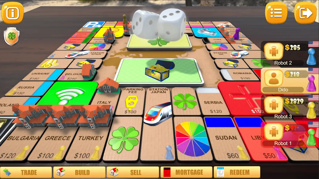 Rento - Dice Board Game Online [MOD: безлимитные деньги и все функции открыты] (Бесплатно / APK) — скриншот 5