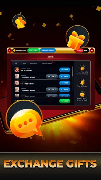 Clickfun: Casino Slots [MOD: бесконечные монеты и без рекламы] на Андроид — скриншот 4