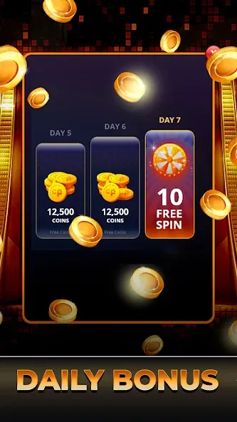 Clickfun: Casino Slots [MOD: бесконечные монеты и без рекламы] на Андроид — скриншот 5