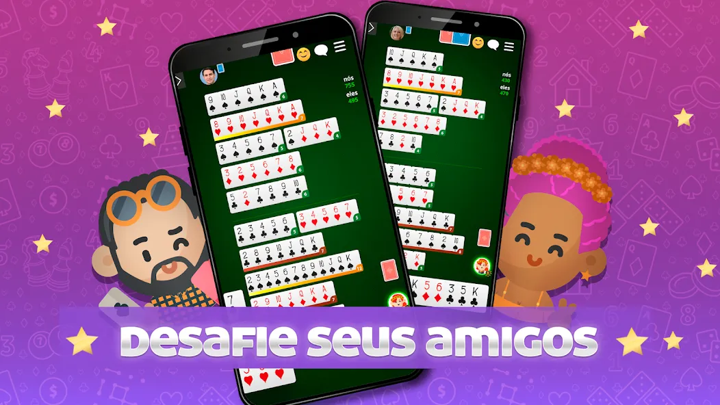 Buraco Online - Mano a Mano [MOD: без рекламы и много монет] последняя версия — скриншот 3