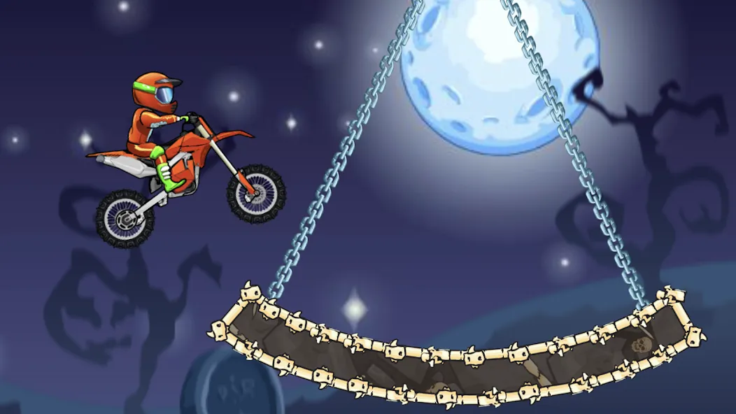 Moto X3M Bike Race Game [MOD: безлимитные деньги и все уровни открыты] — Скачать бесплатно (APK) — скриншот 2