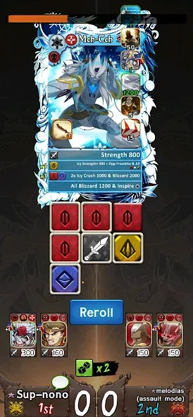Взломанная Eredan Arena PVP [MOD: безлимитные ресурсы и сильные карты] на Андроид — скриншот 3