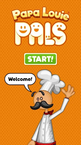 Papa Louie Pals [MOD: безлимитные монеты и все наряды] последняя версия — скриншот 1
