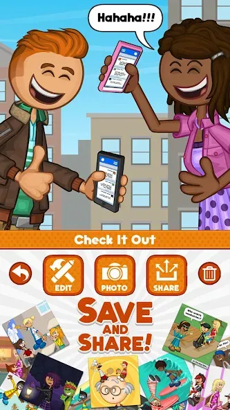 Papa Louie Pals [MOD: безлимитные монеты и все наряды] последняя версия — скриншот 5