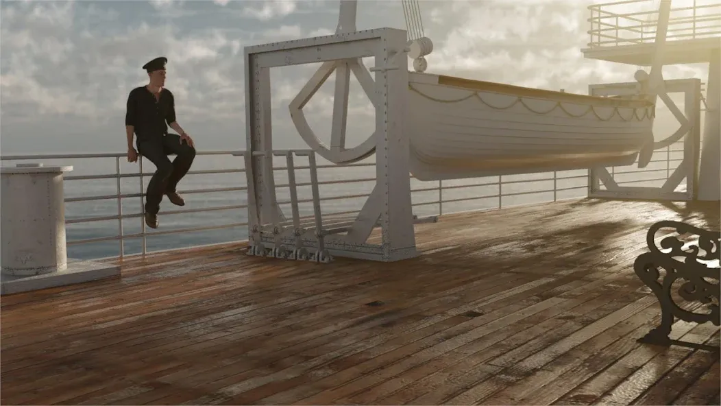 Скачать Escape Titanic adventure game [MOD: безлимитные подсказки и открыты уровни] на телефон — скриншот 1