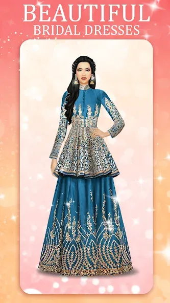 Скачать Indian Fashion Dressup Stylist [MOD: открыты все наряды и аксессуары] — скриншот 1