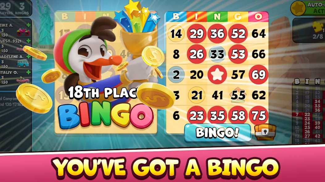Bingo Drive: Fun Bingo Games [MOD: безлимитные билеты и бонусы] (Бесплатно / APK) — скриншот 1