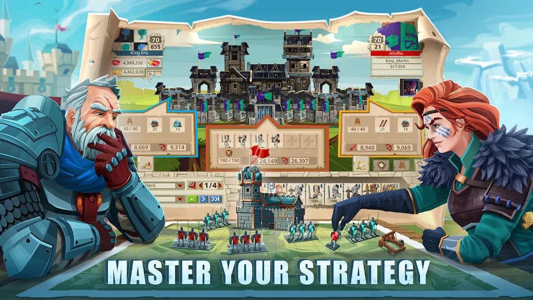 Empire: Four Kingdoms [MOD: безлимитные ресурсы и ускоренное развитие] (Бесплатно / APK) — скриншот 2