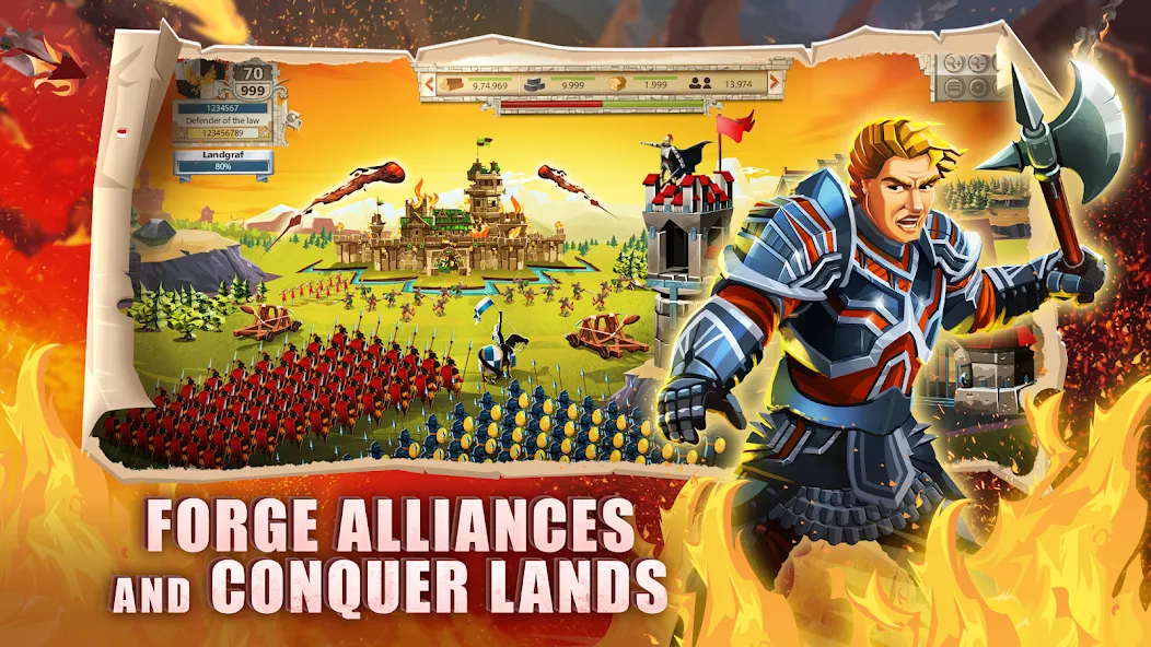 Empire: Four Kingdoms [MOD: безлимитные ресурсы и ускоренное развитие] (Бесплатно / APK) — скриншот 3