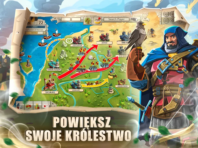 Скачать Empire: Four Kingdoms (PL] [MOD: безлимитные ресурсы и ускоренное строительство] на телефон — скриншот 5