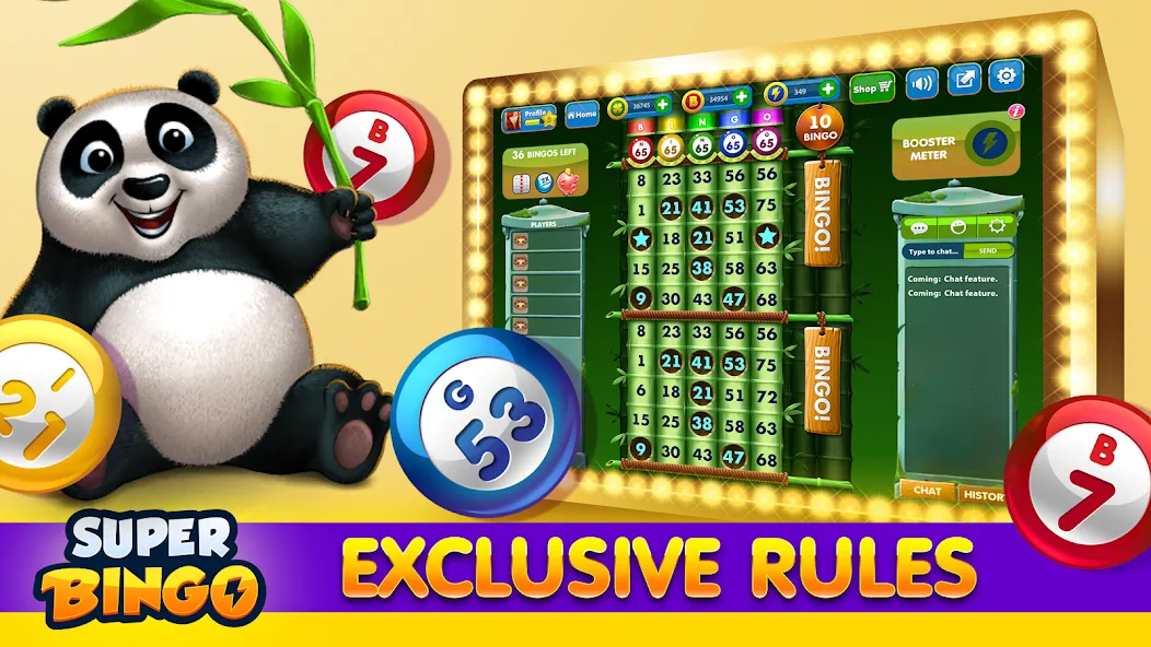 Скачать Super Bingo HD - Bingo Games [MOD: без рекламы и бесконечные билеты] — скриншот 2
