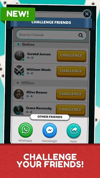 Скачать Dominos Online Jogatina: Game [MOD: без рекламы и бесконечные монеты] — скриншот 3