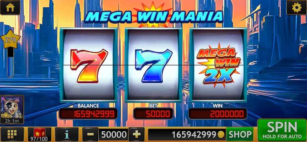 Slots of Luck: Vegas Casino [MOD: безлимитные монеты и бонусы] на Андроид — скриншот 5