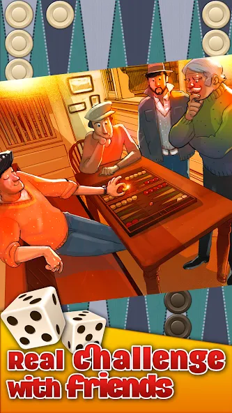 Backgammon Arena [MOD: без рекламы и открыты все функции] — Скачать бесплатно (APK) — скриншот 2