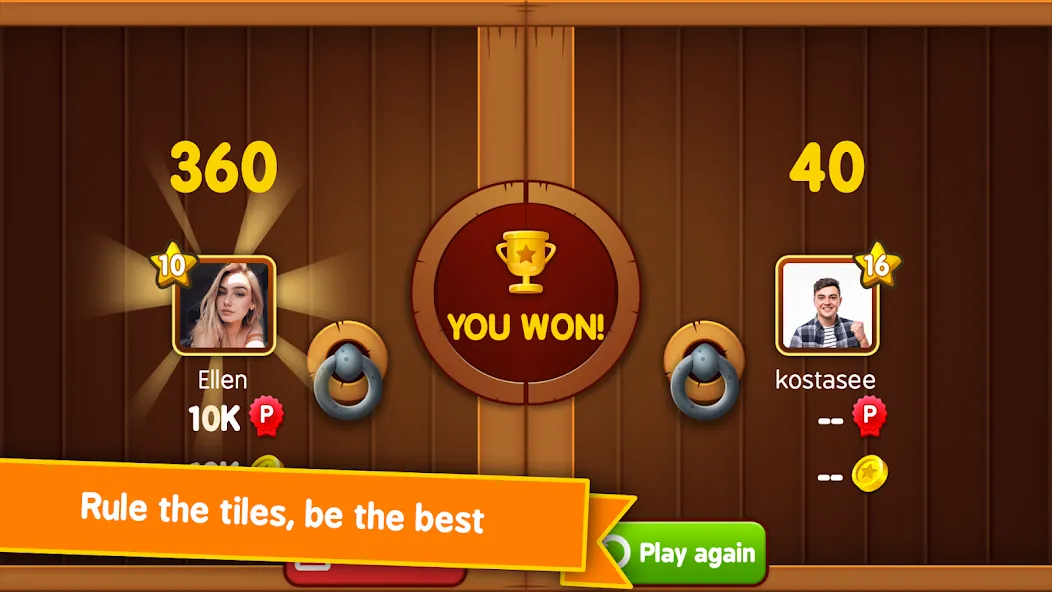 Скачать Mahjong Duels [MOD: безлимитные монеты и все уровни] — скриншот 5