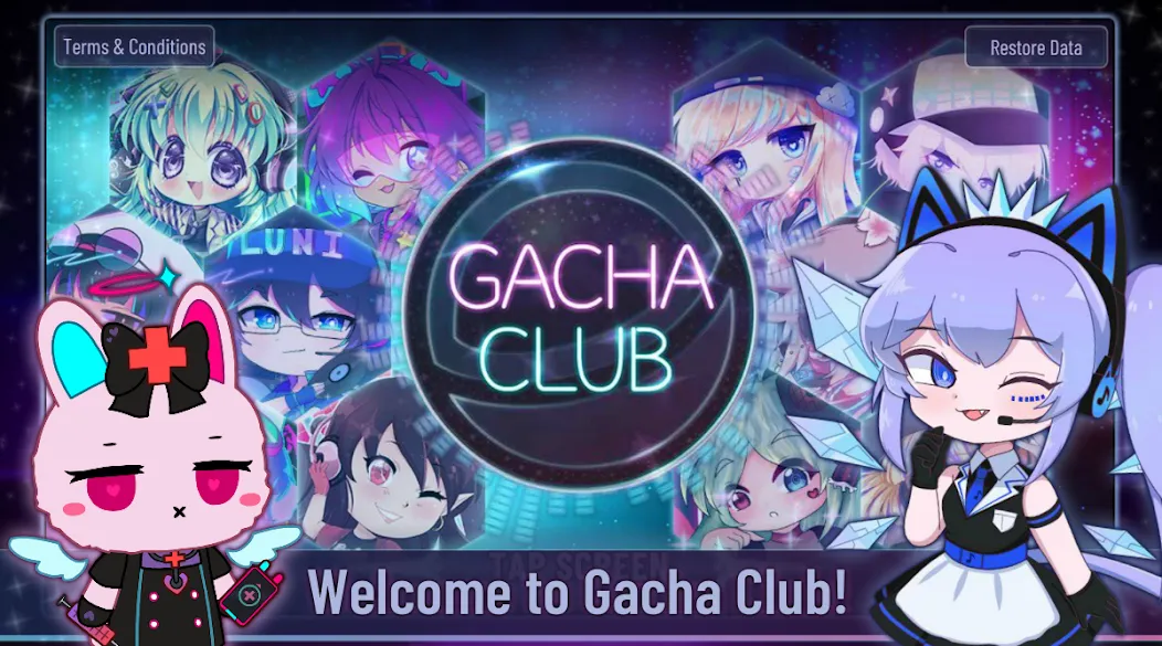 Gacha Club [MOD: открыты все персонажи и предметы] (Бесплатно / APK) — скриншот 1