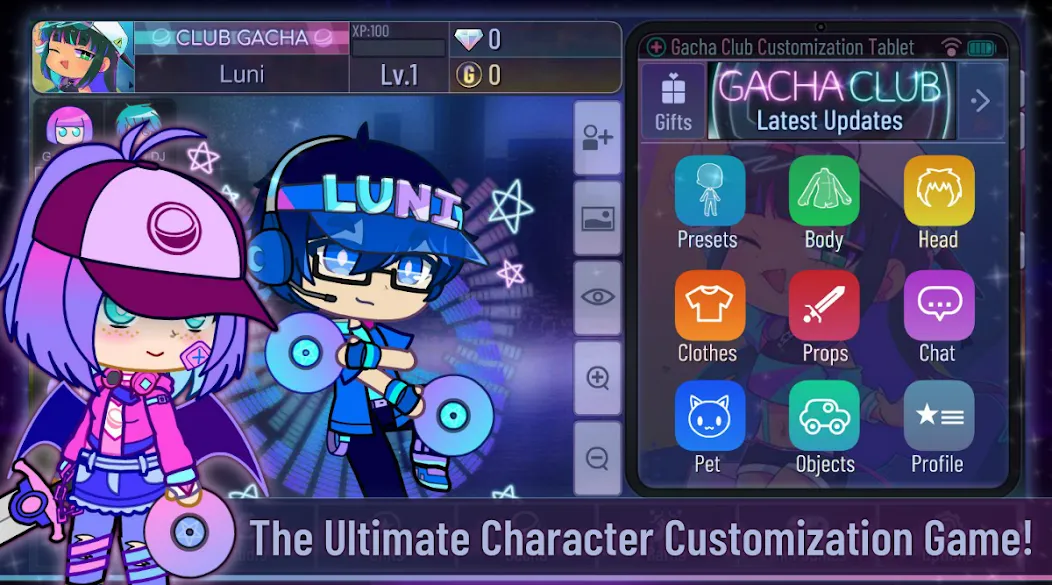 Gacha Club [MOD: открыты все персонажи и предметы] (Бесплатно / APK) — скриншот 2