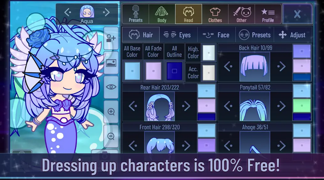 Gacha Club [MOD: открыты все персонажи и предметы] (Бесплатно / APK) — скриншот 3