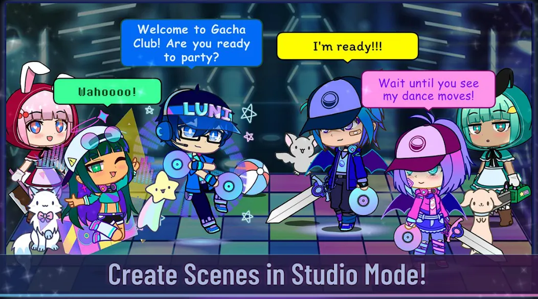 Gacha Club [MOD: открыты все персонажи и предметы] (Бесплатно / APK) — скриншот 4