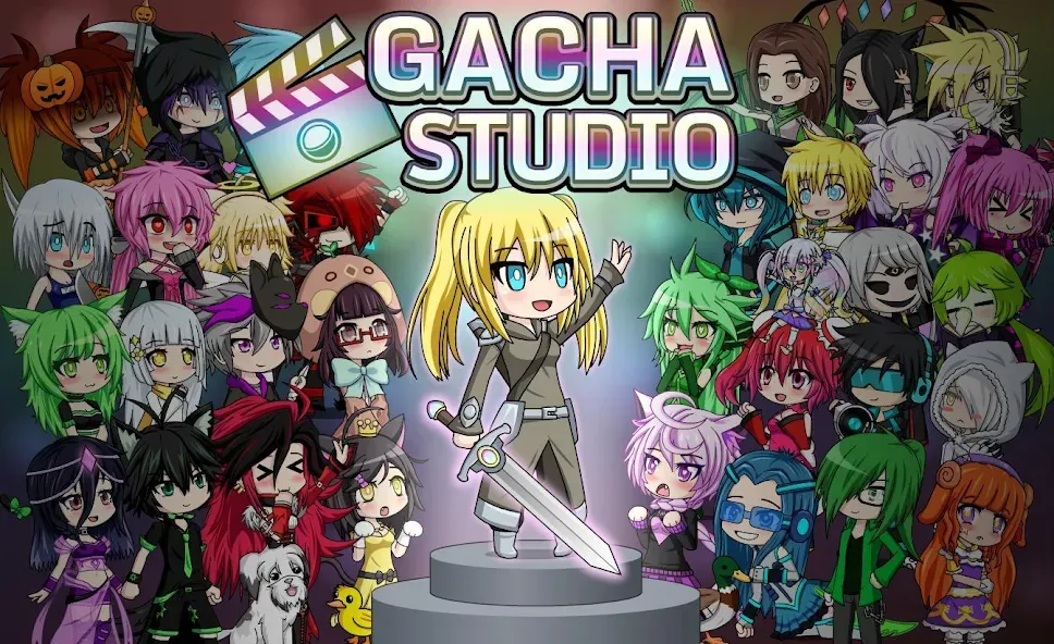 Скачать Gacha Studio (Anime Dress Up] [MOD: разблокированы все наряды и аксессуары] — скриншот 1