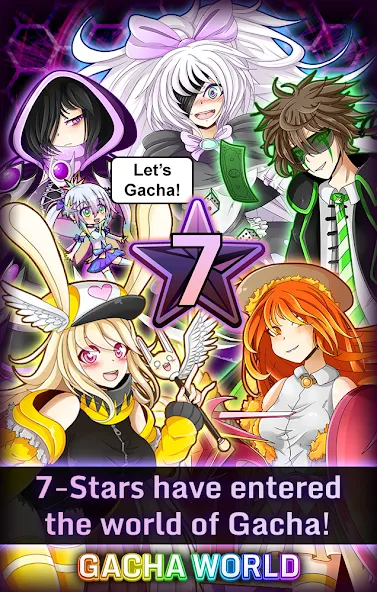 Gacha World [MOD: неограниченные ресурсы и разблокированы персонажи] (Бесплатно / APK) — скриншот 1