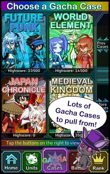 Скачать Anime Gacha! (Simulator & RPG] [MOD: безлимитные ресурсы и все персонажи] — скриншот 2