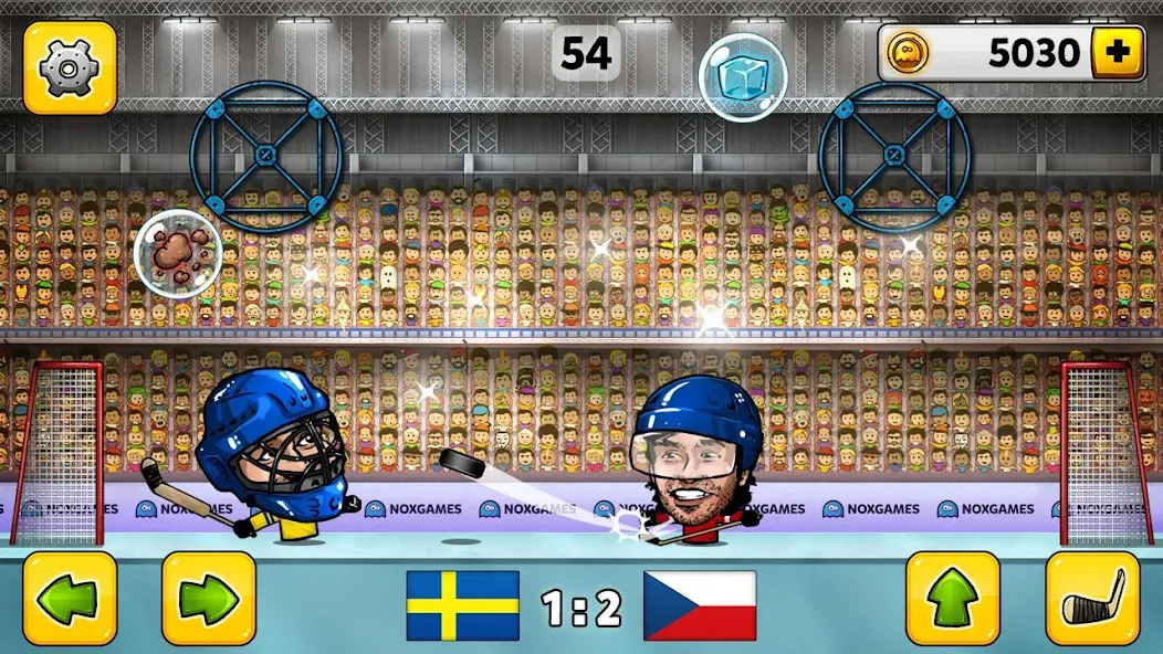 Puppet Hockey: Pond Head [MOD: разблокированы все персонажи и уровни] последняя версия — скриншот 1
