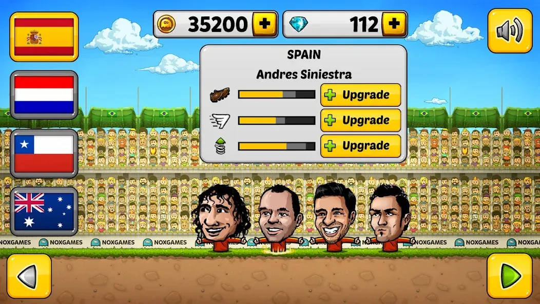 Скачать взлом Puppet Soccer - Football [MOD: безлимитные монеты и открытые команды] — скриншот 5