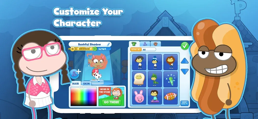 Poptropica: Fun Kids Adventure [MOD: без рекламы и много монет] (Бесплатно / APK) — скриншот 2