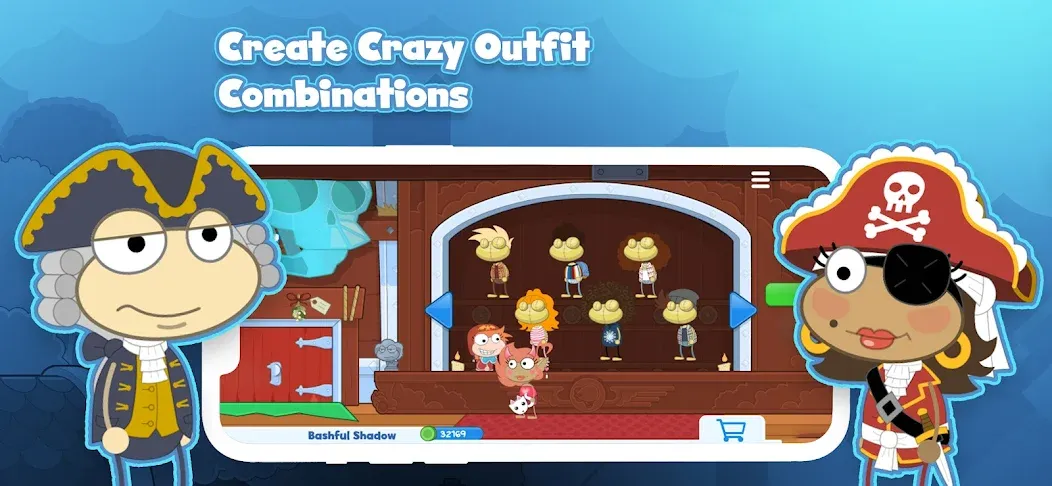 Poptropica: Fun Kids Adventure [MOD: без рекламы и много монет] (Бесплатно / APK) — скриншот 4
