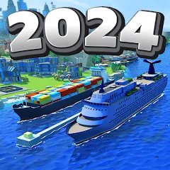 Скачать Sea Port: Cargo Boat Tycoon [MOD: безлимитные деньги и ресурсы]