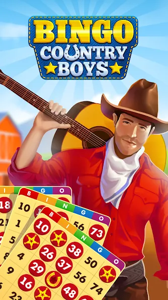 Bingo Country Boys: Tournament [MOD: безлимитные монеты и билеты] на Андроид — скриншот 1