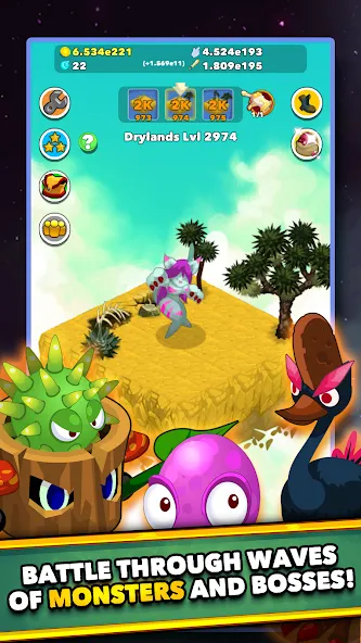 Clicker Heroes - Idle RPG [MOD: безлимитные деньги и урон] на Андроид — скриншот 3