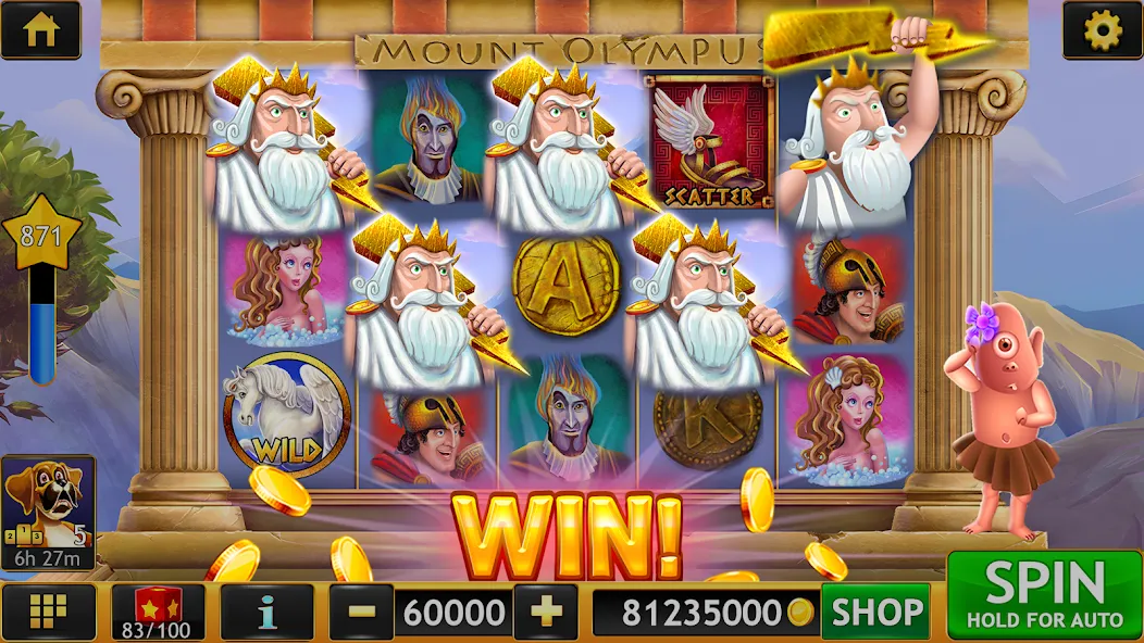 Vegas Slots Galaxy [MOD: безлимитные монеты и бонусы] (Бесплатно / APK) — скриншот 1