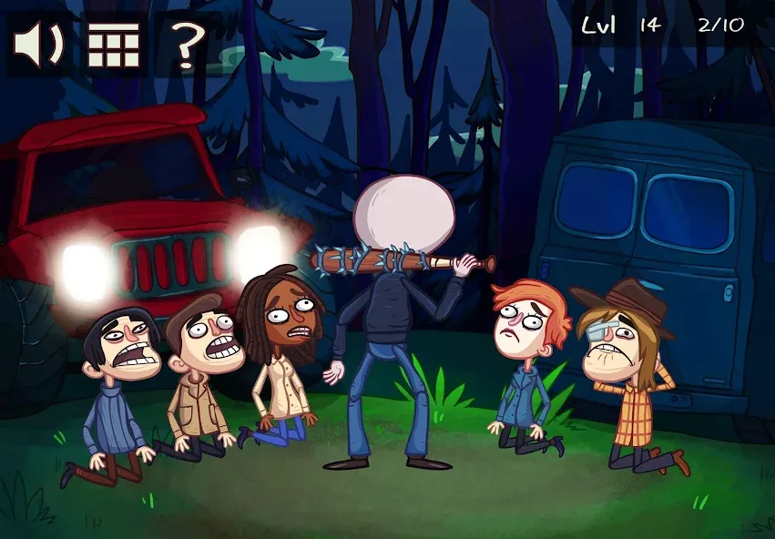 Troll Face Quest: TV Shows [MOD: безлимитные подсказки и открыты все уровни] на Андроид — скриншот 1