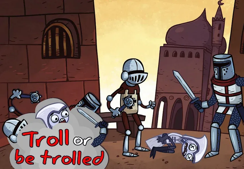 Скачать Troll Face Quest: Video Games [MOD: открыты все уровни и подсказки] — скриншот 3