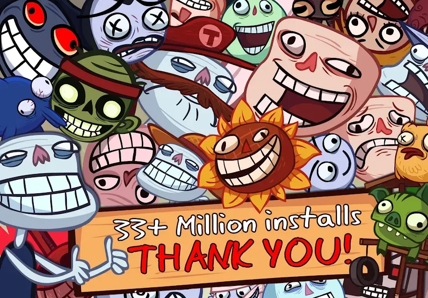 Скачать Troll Face Quest: Video Games [MOD: открыты все уровни и подсказки] — скриншот 5